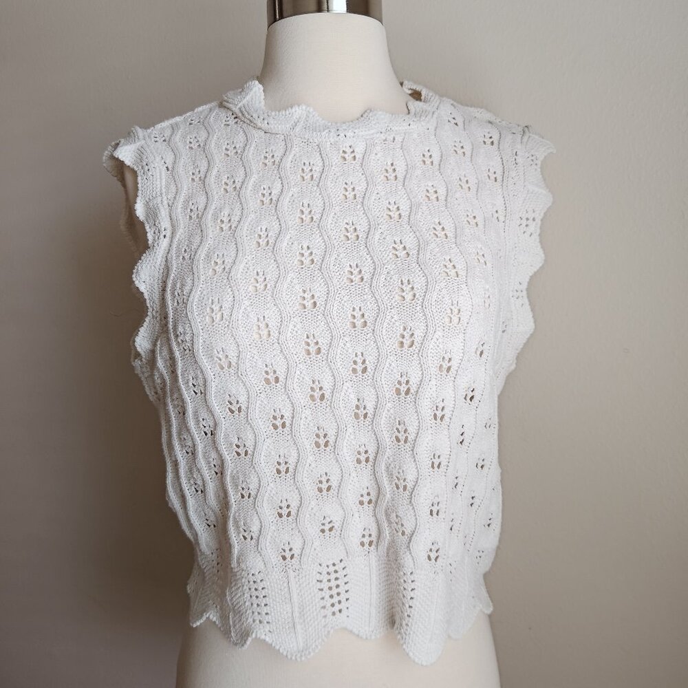 Only - Crop Knitted Top/Sweater - Sz XS